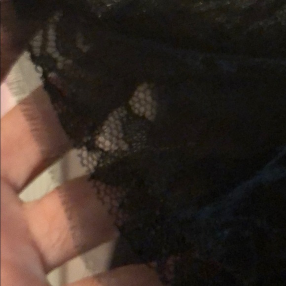 ASOS Black Ruffled Blouse - Picture 3 of 4